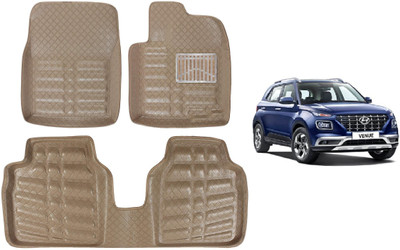 RKPSP Polyutherine 5D Mat For  Hyundai Venue(Beige)