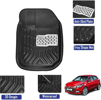 RKPSP Polyutherine 3D Mat For  Hyundai i20(Black)