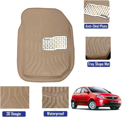 RKPSP Polyutherine 3D Mat For  Tata Indica Vista(Beige)