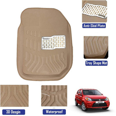RKPSP Polyutherine 3D Mat For  Maruti Suzuki Alto 800(Beige)
