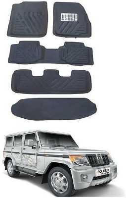 RKPSP Polyutherine 3D Mat For  Mahindra Bolero(Black)