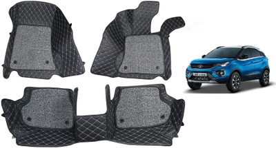 RKPSP Leatherite 7D Mat For  Tata Nexon(Black)