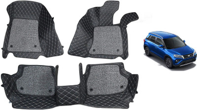 RKPSP Leatherite 7D Mat For  Toyota Urban Cruiser(Black)