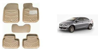 RKPSP Polyutherine 3D Mat For  Maruti Suzuki Ciaz(Beige)