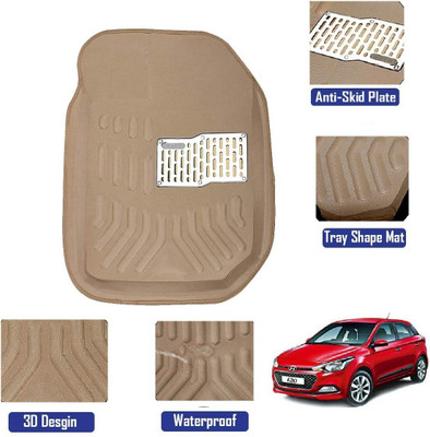 RKPSP Polyutherine 3D Mat For  Hyundai i20(Beige)