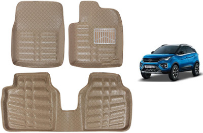 RKPSP Polyutherine 5D Mat For  Tata Nexon(Beige)
