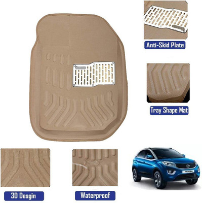 RKPSP Polyutherine 3D Mat For  Tata Nexon(Beige)
