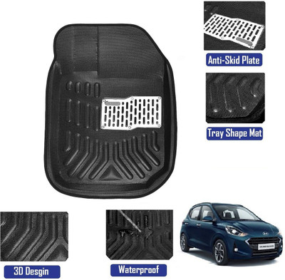 RKPSP Polyutherine 3D Mat For  Hyundai Grand i10 Nios(Black)