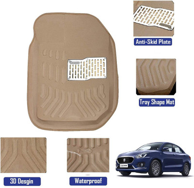 RKPSP Polyutherine 3D Mat For  Maruti Suzuki New Dzire(Beige)