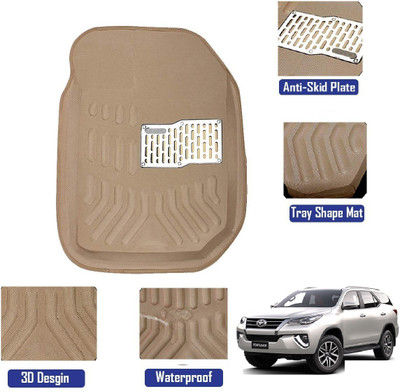 RKPSP Polyutherine 3D Mat For  Toyota Fortuner(Beige)