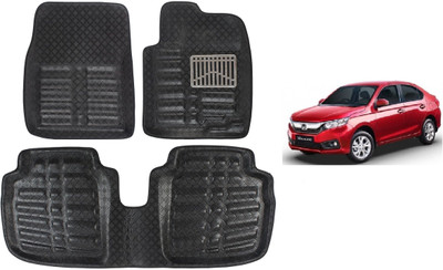 RKPSP Polyutherine 5D Mat For  Honda Amaze(Black)