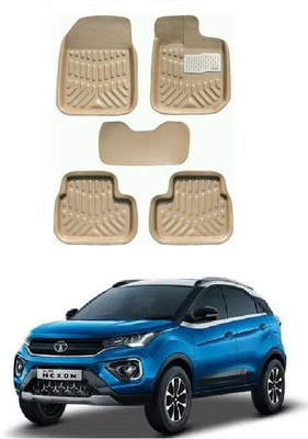 RKPSP Polyutherine 3D Mat For  Tata Nexon(Beige)