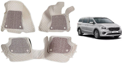 RKPSP Leatherite 7D Mat For  Kia Carnival(Beige)