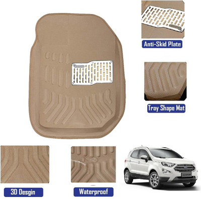 RKPSP Polyutherine 3D Mat For  Ford Ecosport(Beige)