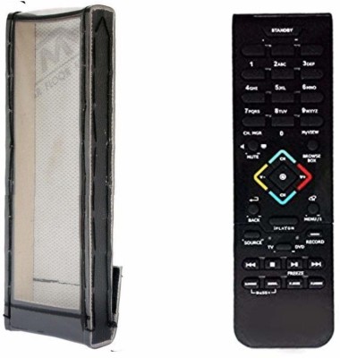LUNAGARIYA Flip Cover for Onida LED/LCD TV Remote Control(Black, Pack of: 1)
