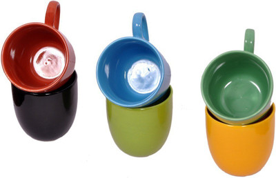 KTCeStore Ceramic(Multicolor, Cup Set)