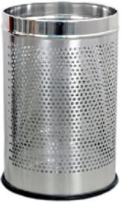 Shivom steel JAINFAM PERFORATED OPEN BIN- 18LTR Stainless Steel Dustbin(Steel)