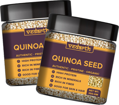 Vedarth Twin Pack of Organic Quinoa Super Seed Healthy and Nutritious Quinoa(0.7 kg, Pack of 2)