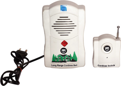 Shivay Store Long Range Remote\Cordless Bell Wireless Door Chime(1 Tune)