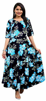 Shree Disha Anarkali Gown(Multicolor)