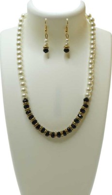 hurrio Beads Gold-plated Plated Mother of Pearl Chain Set