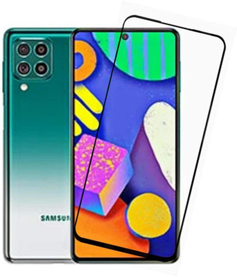 LIKEDESIGN Edge To Edge Tempered Glass for Samsung Galaxy F62(Pack of 1)