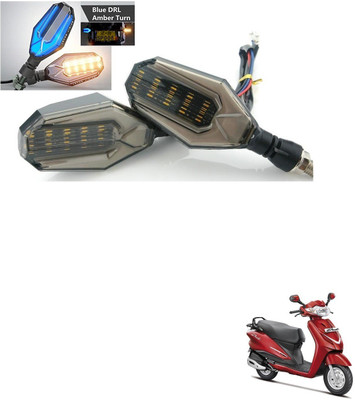 AuTO ADDiCT Front, Rear, Side LED Indicator Light for Hero Duet(Blue, Yellow)