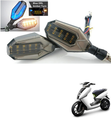 AuTO ADDiCT Front, Rear, Side LED Indicator Light for Lexus ES(Blue, Yellow)