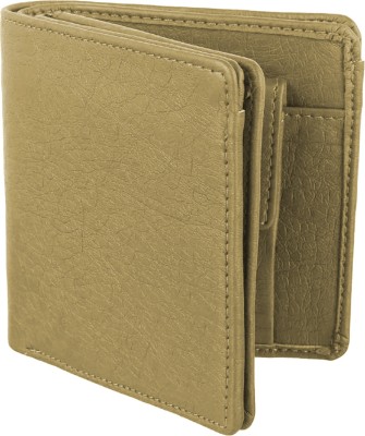 PATHROVER Men Travel Beige Artificial Leather Wallet(6 Card Slots)