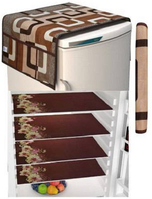 Loof Klapper Fridge Mat(Width: 55 cm, Brown)