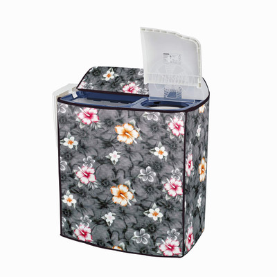 Star Weaves Semi-Automatic Washing Machine  Cover(Width: 80 cm, Multicolor)