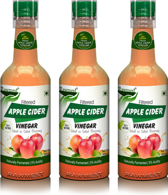 Rawmest Cider Vinegar - Natural, Filtered & Pasteurized, Boost(1500)