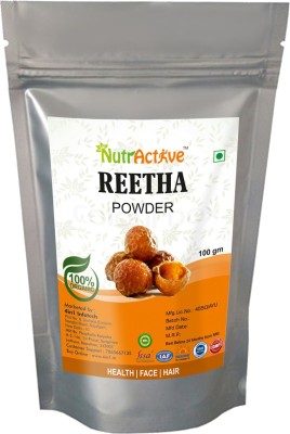 Rawmest NutrActive Pure Ayurvedic Reetha/Aritha Powder 100 gm