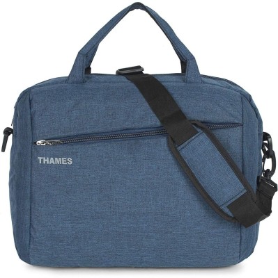 THAMES Laptop Messenger Bag Office Executive Bags Briefcase for 13-Inch/ 14 Inch/ 15.6 Inch Laptop MacBook Tablet Water Resistant Waterproof Messenger Bag(Blue, 16 inch)