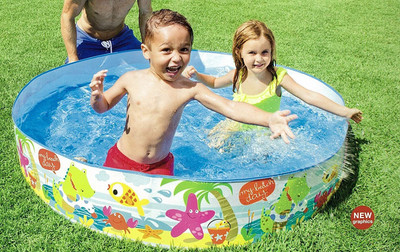 ECOM BHARAT xx19 Inflatable Swimming Pool(Multicolor)