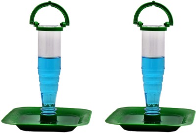 AMIJIVDAYA Nano Bird Feeder for Water (Green, 2 Piece) Window Bird Feeder(Green)