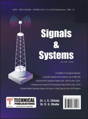 Signals & Systems for SPPU 19 Course(Paperback, Dr. J. S. Chitode, Dr. D. G. Bhalke)