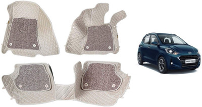 RKPSP Leatherite 7D Mat For  Hyundai Grand i10 Nios(Beige)