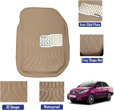 RKPSP Polyutherine 3D Mat For  Tata Manza(Beige)