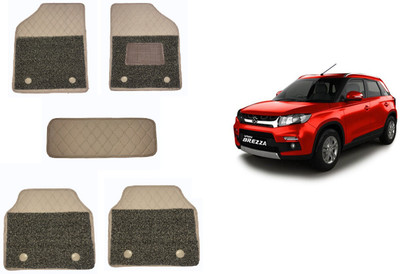 RKPSP Leatherite 7D Mat For  Maruti Suzuki Vitara Brezza(Beige)