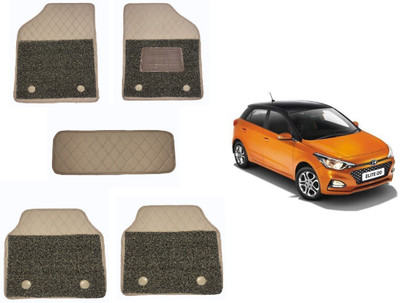 RKPSP Leatherite 7D Mat For  Hyundai i20(Beige)