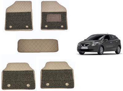 RKPSP Leatherite 7D Mat For  Maruti Suzuki Baleno(Beige)