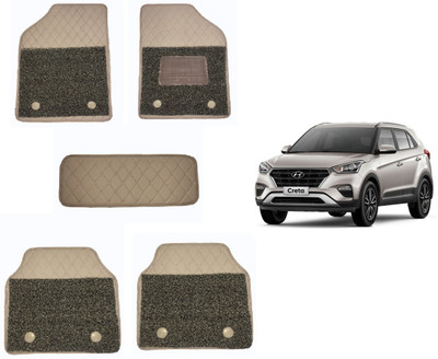 RKPSP Leatherite 7D Mat For  Hyundai Creta(Beige)