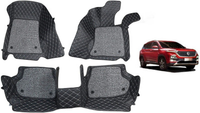 RKPSP Leatherite 7D Mat For  MG Hector(Black)