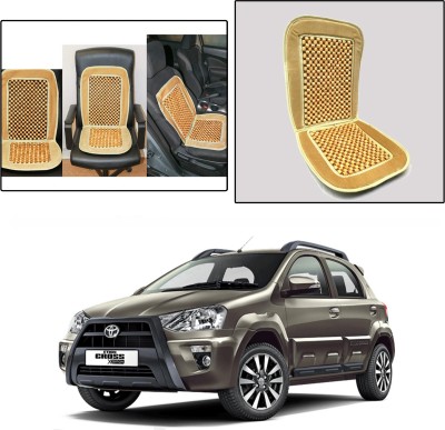 Oshotto Wooden, Velvet Car Seat Cover For Toyota Etios Cross(NA, Split Back Seat, Without Back Seat Arm Rest, 4 Seater)