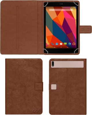 ACM Flip Cover for Micromax Canvas Tab P680(Gold, Cases with Holder, Pack of: 1)