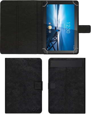 ACM Flip Cover for Lenovo Tab M10 X605L X605F 10.1(Black, Cases with Holder, Pack of: 1)