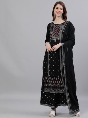 Ishin Women Kurta Palazzo Set