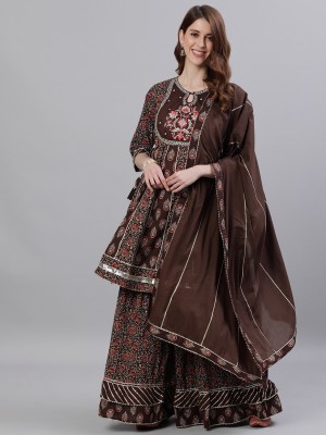 Ishin Women Kurta Sharara Set