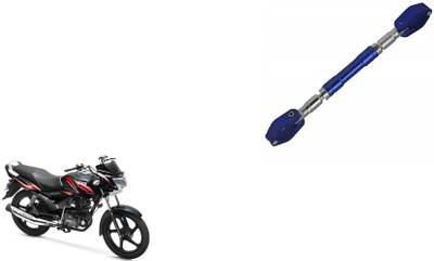 AXWee Blue Handle Bar Reduces Vibrations Handle Bar(Blue, Silver)